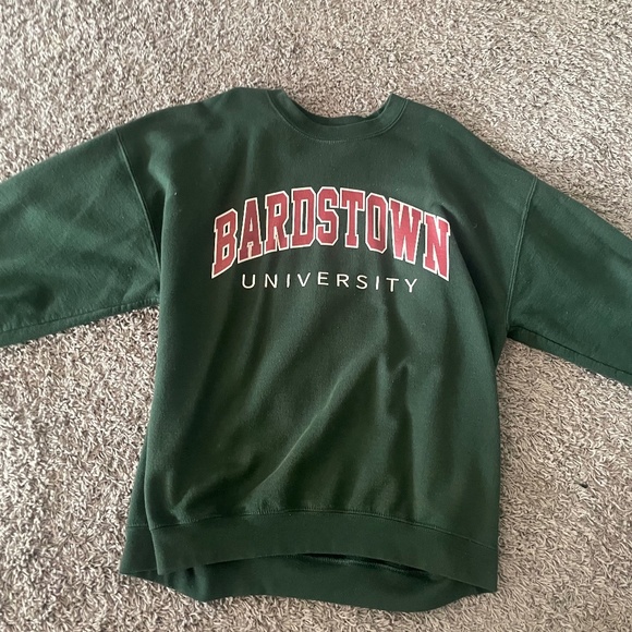 Green university sweatshirt - Picture 1 of 2